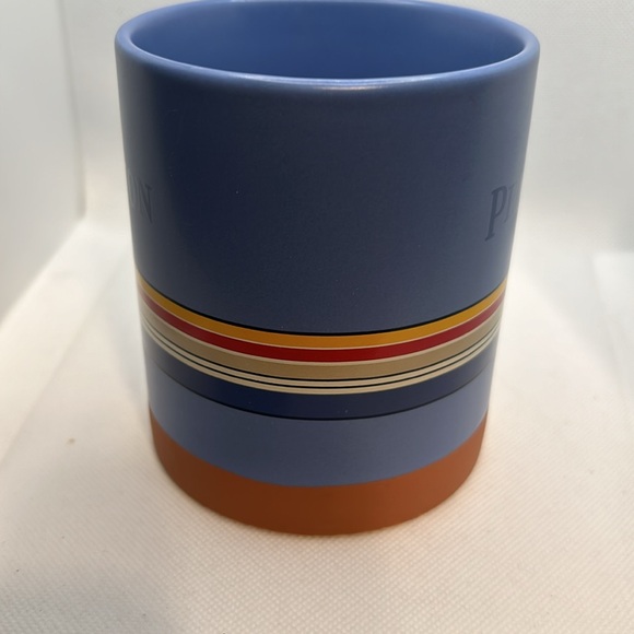 Pendleton Mug; powder blue with stripes, 18oz national parks collection - Picture 5 of 8